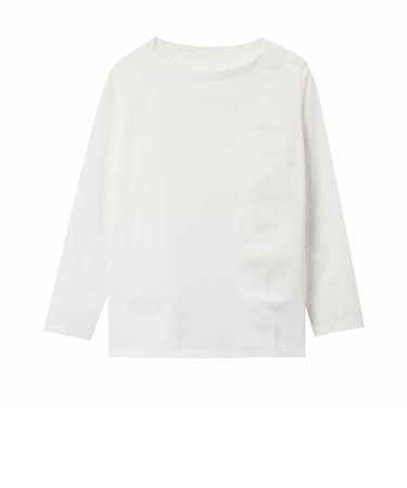 レディースソロテックス(R)使用シーンレスボートネックＴシャツ
