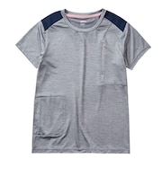 レディースドライスクラッチアクティブTシャツ