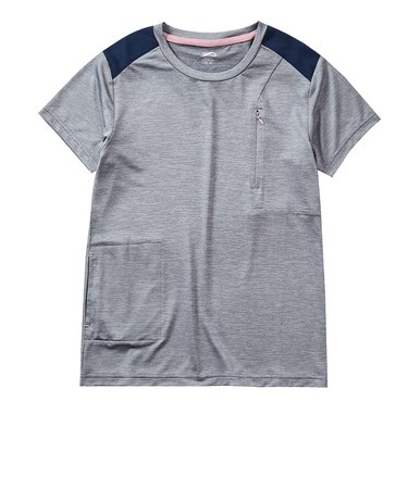レディースドライスクラッチアクティブTシャツ