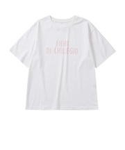 レディースタフコットンプリントTシャツ