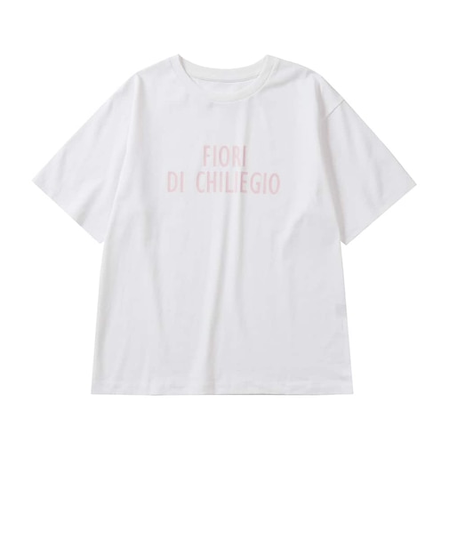 レディースタフコットンプリントTシャツ