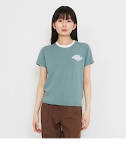 プレーンビル リンガーTシャツ 半袖