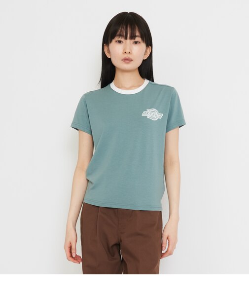 プレーンビル リンガーTシャツ 半袖