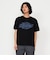 メッシュテクスチャ 3Dロゴプリント Tシャツ