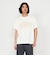 メッシュテクスチャ 3Dロゴプリント Tシャツ