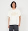 メッシュテクスチャ 3Dロゴプリント Tシャツ