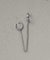 Cable Chain Charm Set Earcuff