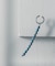 Color Pearl 2way Blue Earring / Single