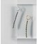 Color Pearl 2way Kahki-Graysh Perple Earring / Single