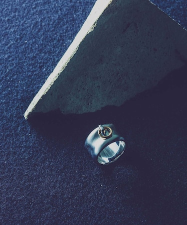 Rust Hoop Ring