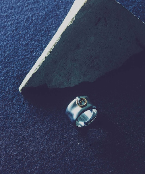 Rust Hoop Ring