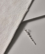 Gradation Ball Chain Earring M / Single