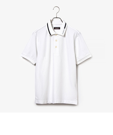 ダーバン D'URBAN 【GOLF】襟プリントポロシャツ(ショートスリーブ)