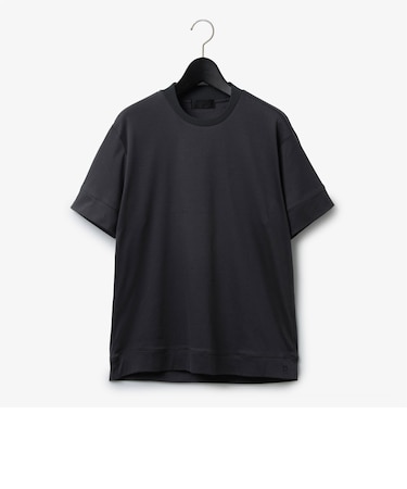 ダーバン D'URBAN コットンスムースクルーネックTシャツ(ジャケT)