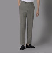 ダーバン D'URBAN MONSOONカラー 無地ドレスパンツ(ノータック)(セパレーツ)