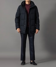 ダーバン D'URBAN フーデッドダウンコート(ショートレングス)