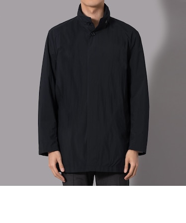 ダーバン D'URBAN ネイビースタンドパッカブルジャケット
