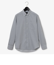 ダーバン D'URBAN サッカーマイクロ小紋柄プリントシャツ