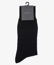 ダーバン D'URBAN ミニチェック柄ソックス