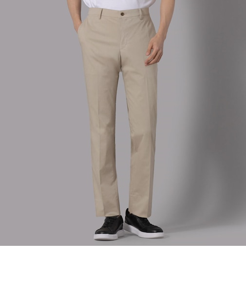 ダーバン D'URBAN ストレッチチノドレスパンツ