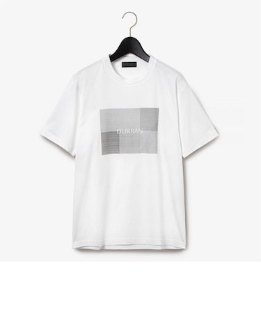 ダーバン D'URBAN ダーバンパネルグラフィックプリントTシャツ(ショートスリーブ)
