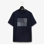 ダーバン D'URBAN ダーバンパネルグラフィックプリントTシャツ(ショートスリーブ)
