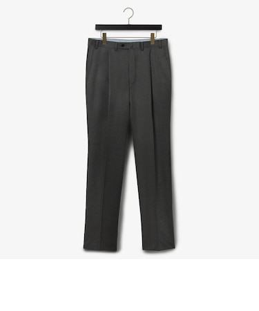 ダーバン D'URBAN Zeal ウールストレッチドレスパンツ(ワンタック)