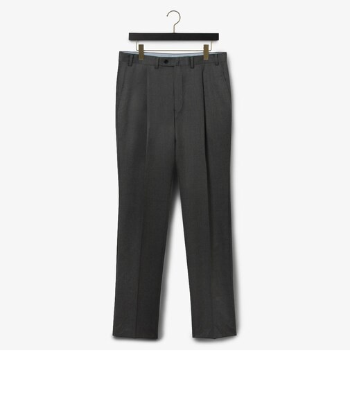 ダーバン D'URBAN Zeal ウールストレッチドレスパンツ(ワンタック)