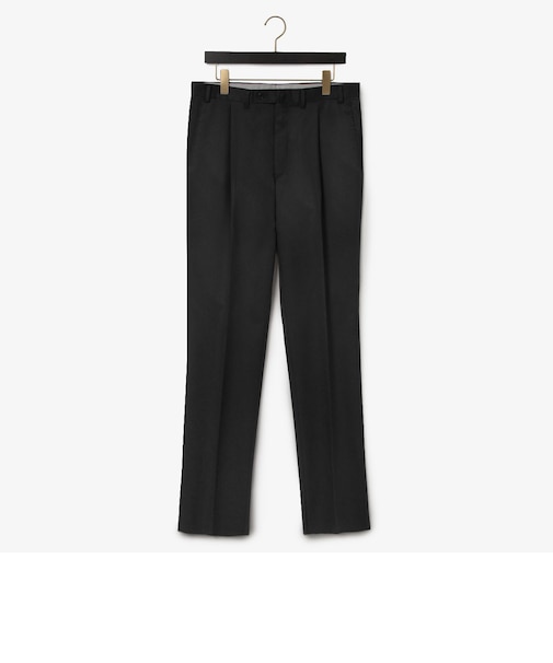 ダーバン D'URBAN Zeal ウールストレッチドレスパンツ(ワンタック)