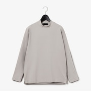 モックネックロングカットソー