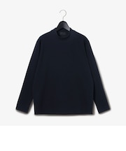 モックネックロングカットソー