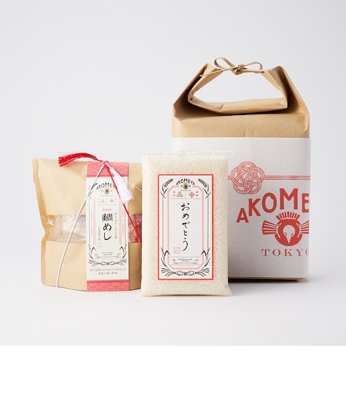 AKOMEYA TOKYO/ おめで鯛セット（令和7年産）