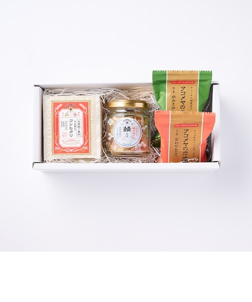AKOMEYA TOKYO/ お米とごはんのお供・お味噌汁ギフト（令和7年産）