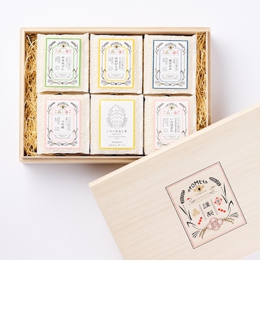 AKOMEYA TOKYO/ 令和7年産 お米6品種食べ比べセット 謹製桐箱入り