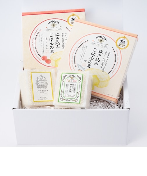 まるごとカマンベールチーズを愉しむ炊き込みごはんセット