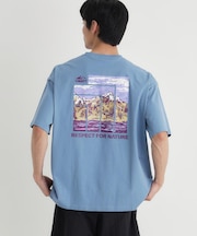 CAMP7(キャンプ7)アートグラフィックプリントTシャツ