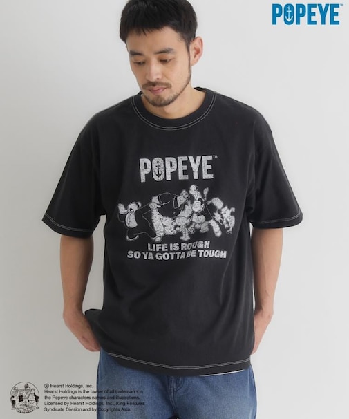 Other(ソノタ)【POPYE】グラフィックプリントTシャツ