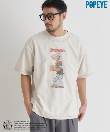 Other(ソノタ)【POPYE】グラフィックプリントTシャツ