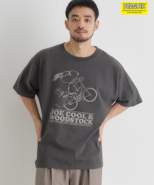PEANUTS(ピーナッツ)【ＰＥＡＮＵＴＳ】グラフィックプリントＴシャツ