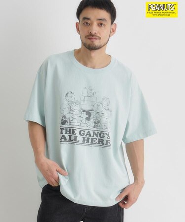 PEANUTS(ピーナッツ)【PEANUTS】グラフィックプリントTシャツ