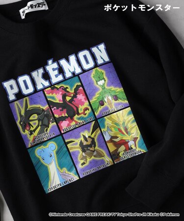 pokemon(ポケモン)スウェットプルオーバー