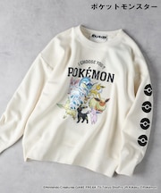 pokemon(ポケモン)【キッズ】スウェットプルオーバー