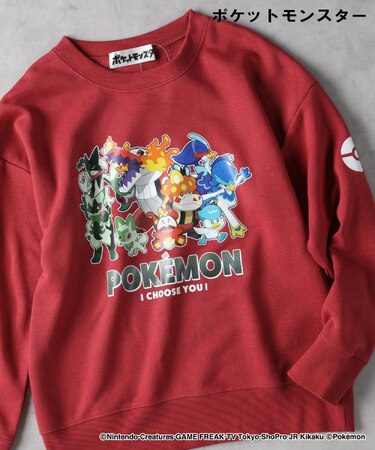pokemon(ポケモン)スウェットプルオーバー