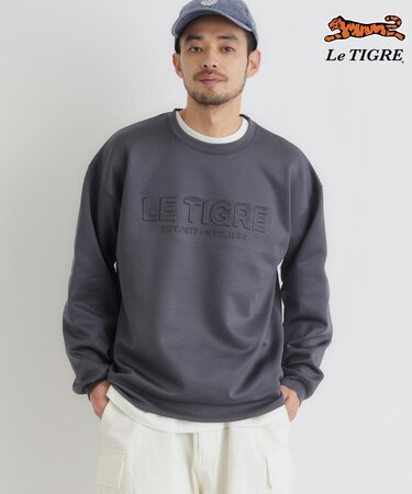 Le TIGRE(ルティグレ)【メンズ】ダンボールロゴプルオーバー