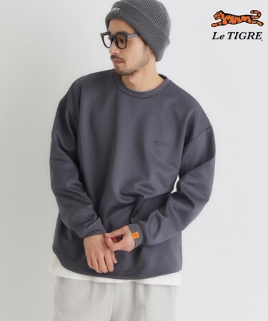 Le TIGRE(ルティグレ)【メンズ】ダンボールバックロゴプルオーバー