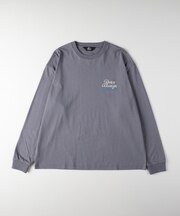 CAMP7(キャンプ7)【メンズ】胸ロゴ刺繍ロングスリーブTシャツ