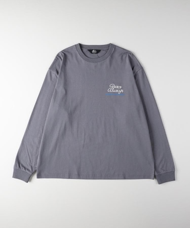 CAMP7(キャンプ7)【メンズ】胸ロゴ刺繍ロングスリーブTシャツ