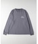 CAMP7(キャンプ7)【メンズ】胸ロゴ刺繍ロングスリーブTシャツ