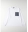 CAMP7(キャンプ7)【メンズ】胸ポケットロゴ刺繍ロングスリーブTシャツ
