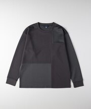 BACK NUMBER(バックナンバー)【メンズ】TRPU同色切替ロングスリーブTシャツ